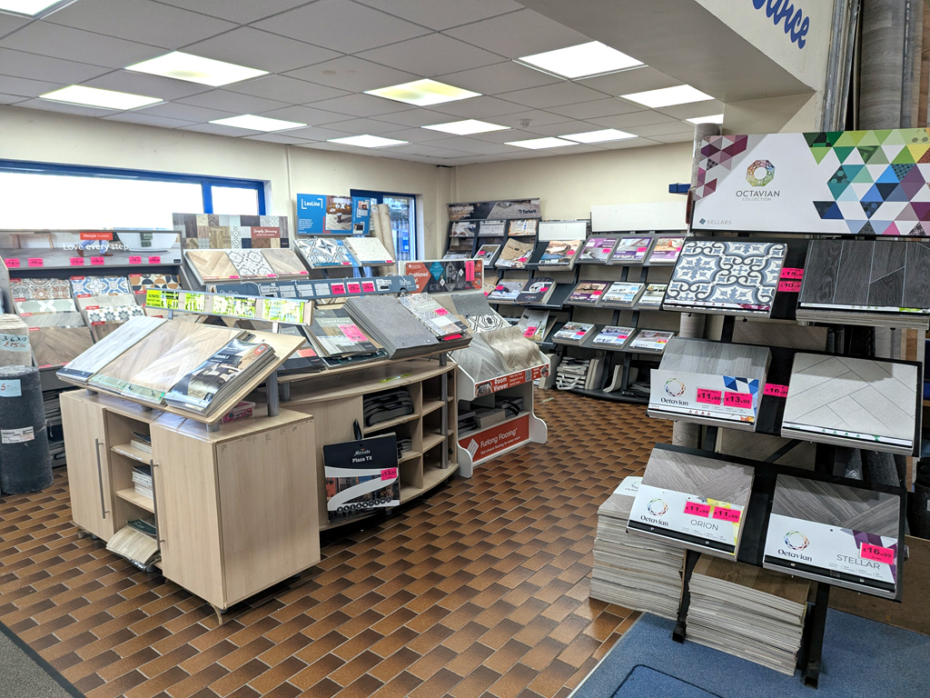vinyl showroom