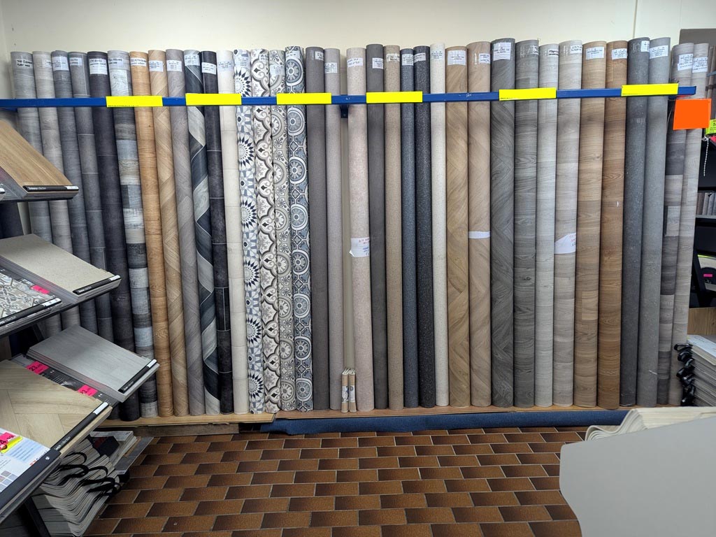 vinyl showroom